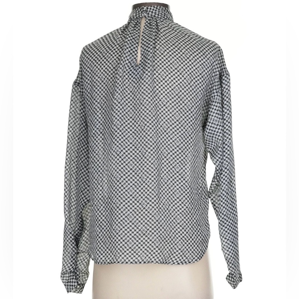 Joie Houndstooth Blouse - Picture 2 of 6